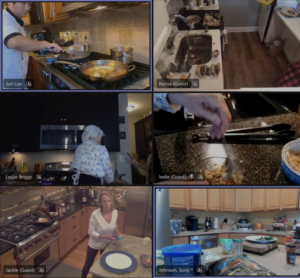Zoom cooking competitoon